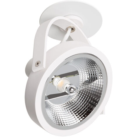 Foco Downlight LED 12W AR111 Corte Ø 80 mm No Flicker 4000K Blanco Neutro