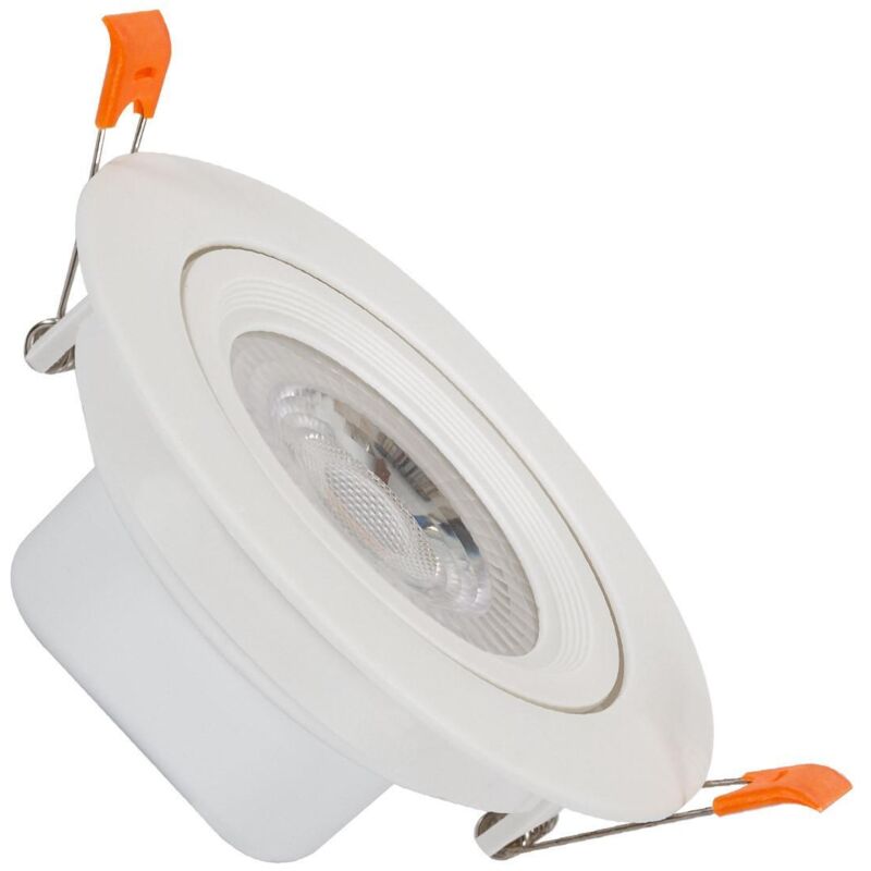 

Foco Downlight LED 12W Solid COB Direccionable Circular Blanco Corte Ø 95 mm Blanco Cálido 3000K - Blanco Cálido 3000K