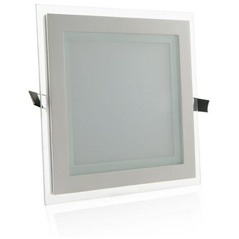 GREENICE Foco Downlight LED 18W 1404Lm 2700ºK Cuadrado Cristal 40.000H [HO-MB02-18W-WW]