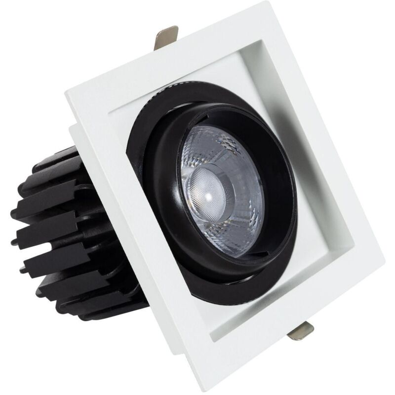 

Foco Downlight LED 18W COB Direccionable 360º Cuadrado Corte 125x125 mm CRI90 Expert Color No Flicker Blanco Cálido 3000K - Blanco Cálido 3000K
