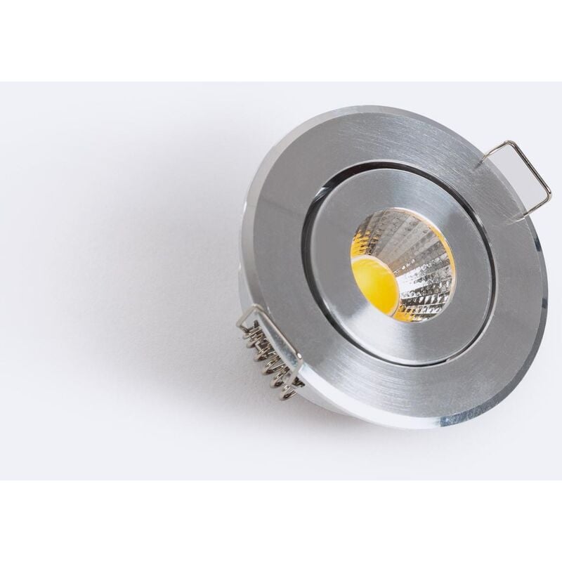 

Foco Downlight LED 1W COB Direccionable Circular Corte Ø 45 mm Blanco Cálido 3000K . - Blanco Cálido 3000K