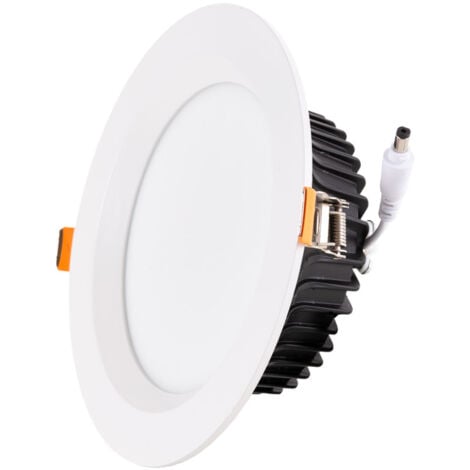 Foco Downlight LED 24W  2022Lm 2700ºK IP65 Baños/Cocinas 50.000H [SL-DLFS06-24W-WW]