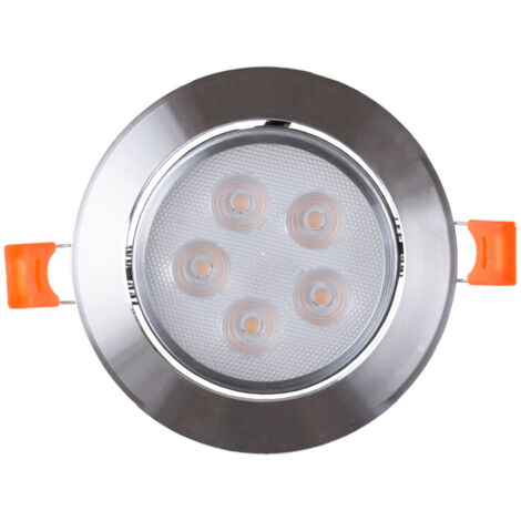 Foco Downlight LED 5W  468Lm 2700ºK Circular 40.000H [HO-LEDDOWN-5W-WW]