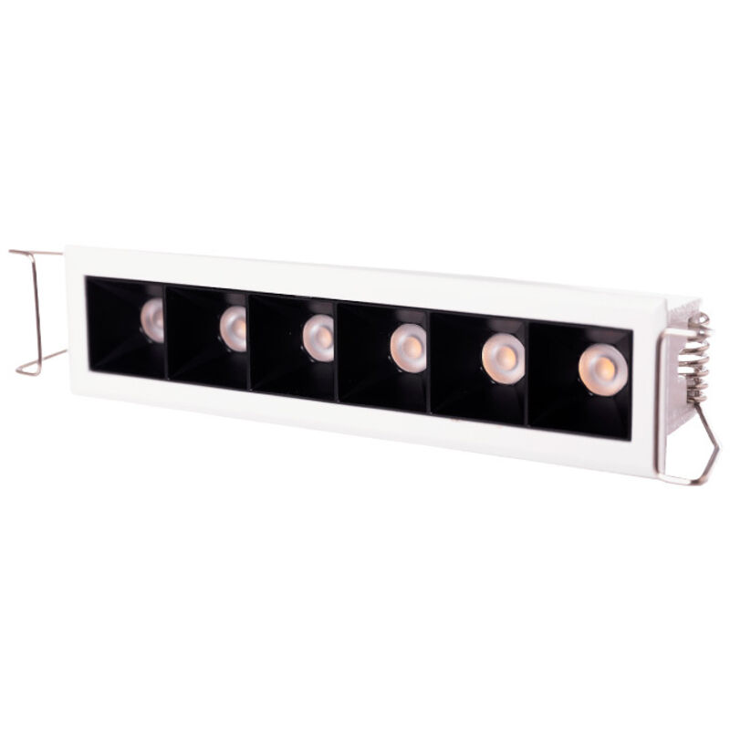 

Foco Downlight LED 8W 612Lm 4200ºK Rectangular PRO SMD3030 50.000H [JW-8W-M-W] | Blanco Cálido (JW-8W-M-W)