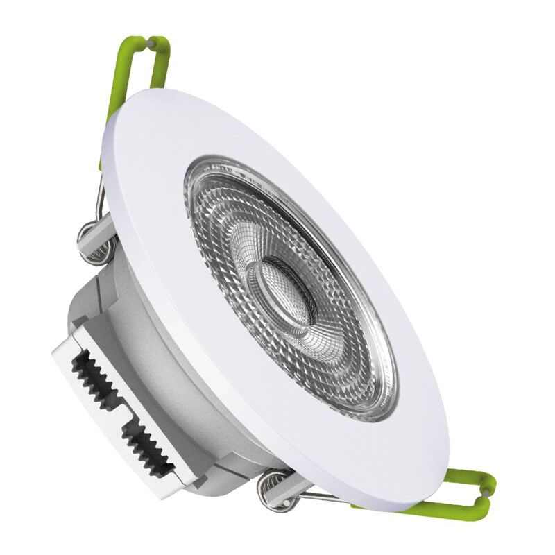 

Foco downlight LED Basculante 6W Corte Ø 70mm | Blanco Cálido