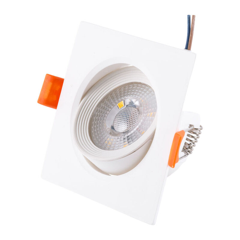 

Foco Downlight LED 7W 630Lm 6000ºK Rectangular Basculante 30.000H [HO-DLPL-CUAD-7W-CW] | Blanco Frío (HO-DLPL-CUAD-7W-CW)