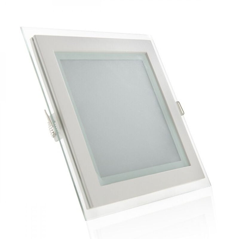 

Greenice - Foco Downlight LED 15W 1.150Lm 6000ºK Cuadrado Cristal 30.000H [GR-MB02-15W-CW] | Blanco Frío (GR-MB02-15W-CW)
