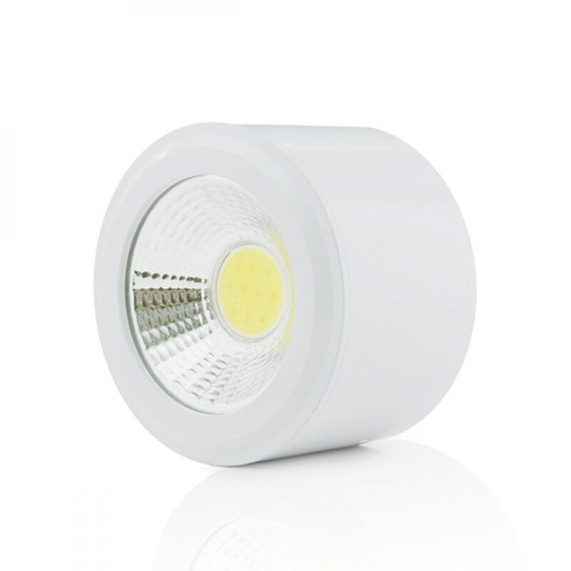 

Foco Downlight LED de Superficie COB Circular Blanco Ø68Mm 5W 450Lm 30.000H | Blanco Cálido (BF-MZ5001-5W-W-CW)