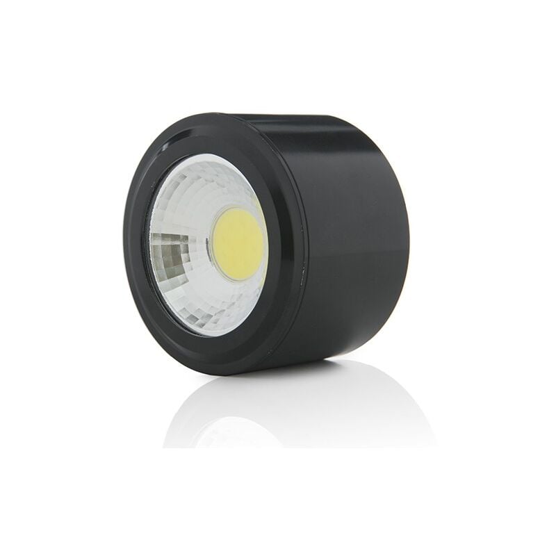 

Foco Downlight LED de Superficie COB Circular Negro Ø68Mm 5W 450Lm 30.000H | Blanco Frío (BF-MZ5001-5W-B-CW)