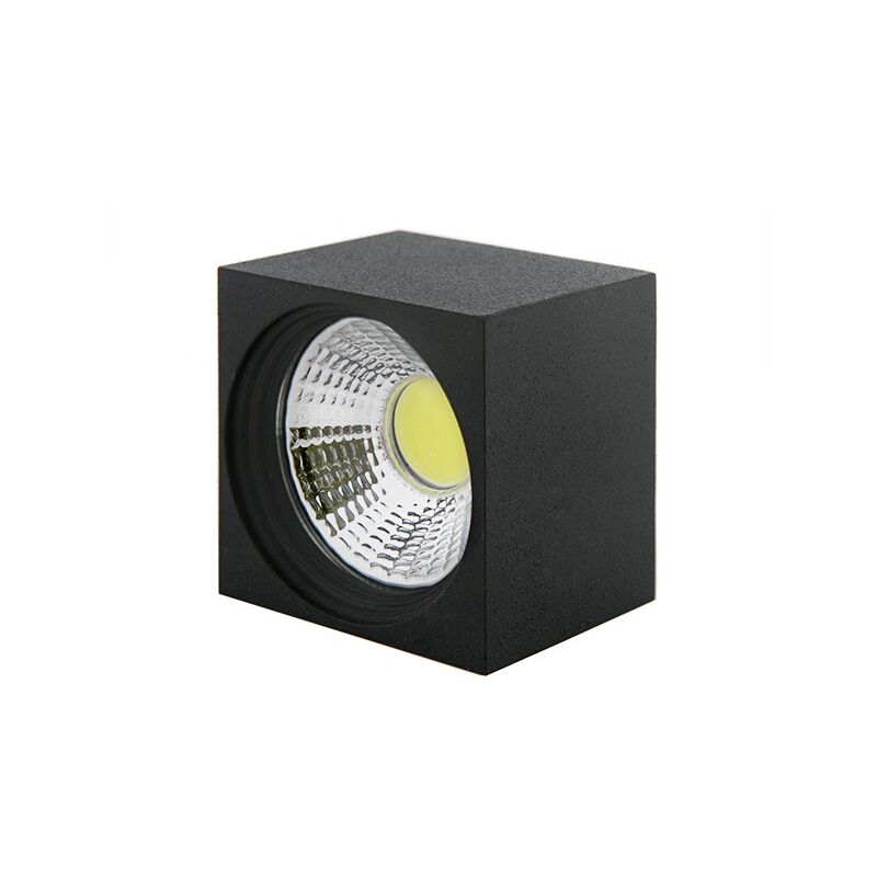 

Foco Downlight LED de Superficie COB Cuadrado Negro 57X57Mm 3W 270Lm 30.000H BF-MZ3002-3W-B-CW | Blanco Frío (BF-MZ3002-3W-B-CW)