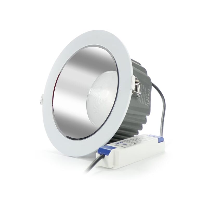 

Foco Downlight LED Silver 50W Chip Osram UGR17 Driver LIFUD Blanco Frío 6000K | IluminaShop