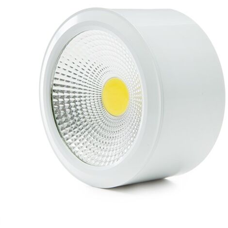 GREENICE Foco Downlight Superficie LED 7W 476Lm 6000ºK IP54 40.000H [GR-MZTD02IP54-7W-CW