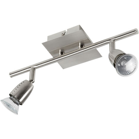 FOCO ECCO, tubo 2f (cromo cepillado) HI