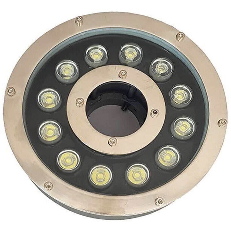 Foco Empotrable De 12 Led 12w Estanco Luz De Escalón Interior Externa 85-265v Azul Cálido