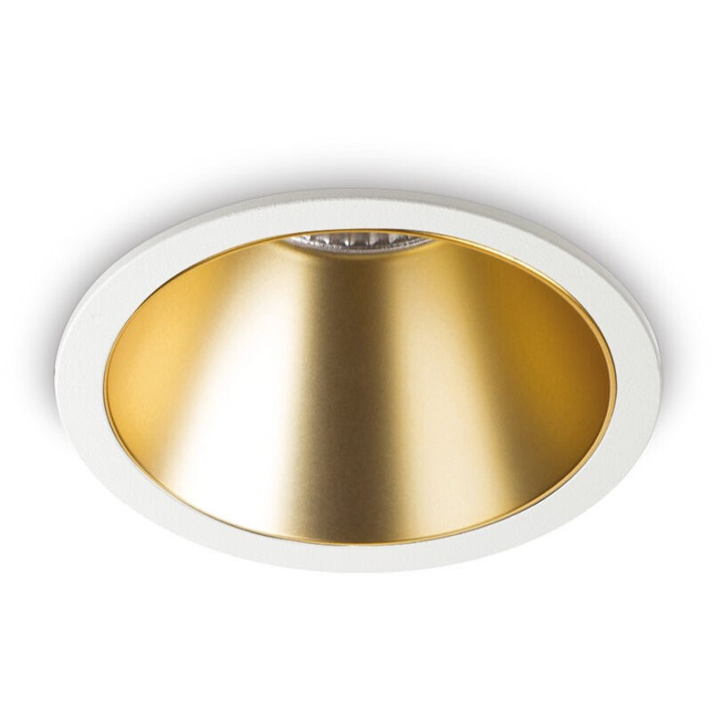 Ideal Lux - game Downlight Empotrable Redondo Oro Blanco 3000K