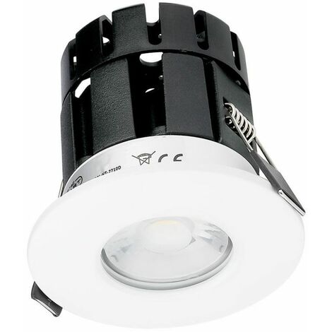 Foco empotrable LED COB redondo 3 en 1 V-TAC de 10 W, resistente al fuego, con Bluetooth, IP65, regulable
