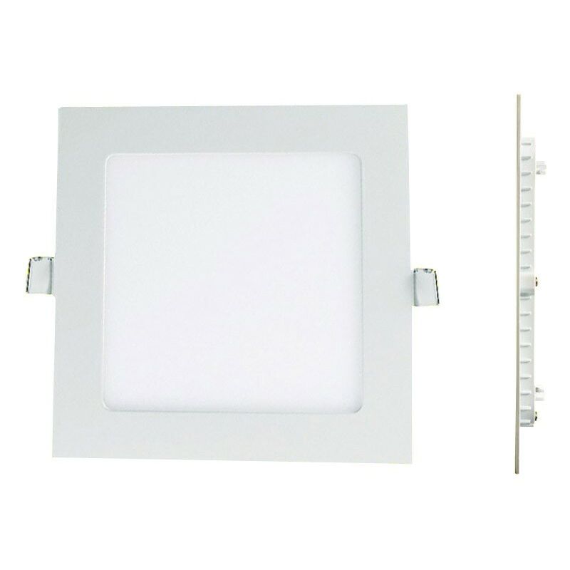 

Foco empotrable led cuadrado Extraplano 18 W Blanco neutro 4500 K