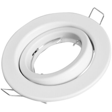 Foco empotrable Nobile orientable portalámparas GU10 Blanco 4112/H/BI