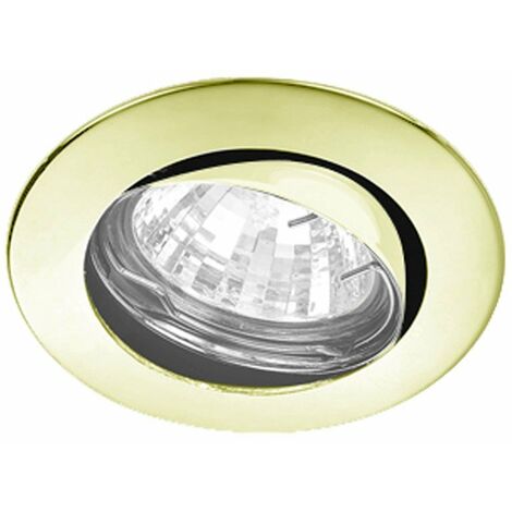 Foco empotrable Nobile regulable GU10 oro 4112/H/GD