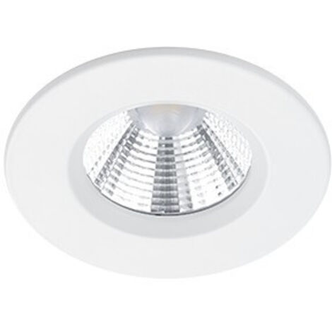 Foco Empotrable Redondo Zagros Led Blanco 5W IP65 Ø8 cm Trio Lighting