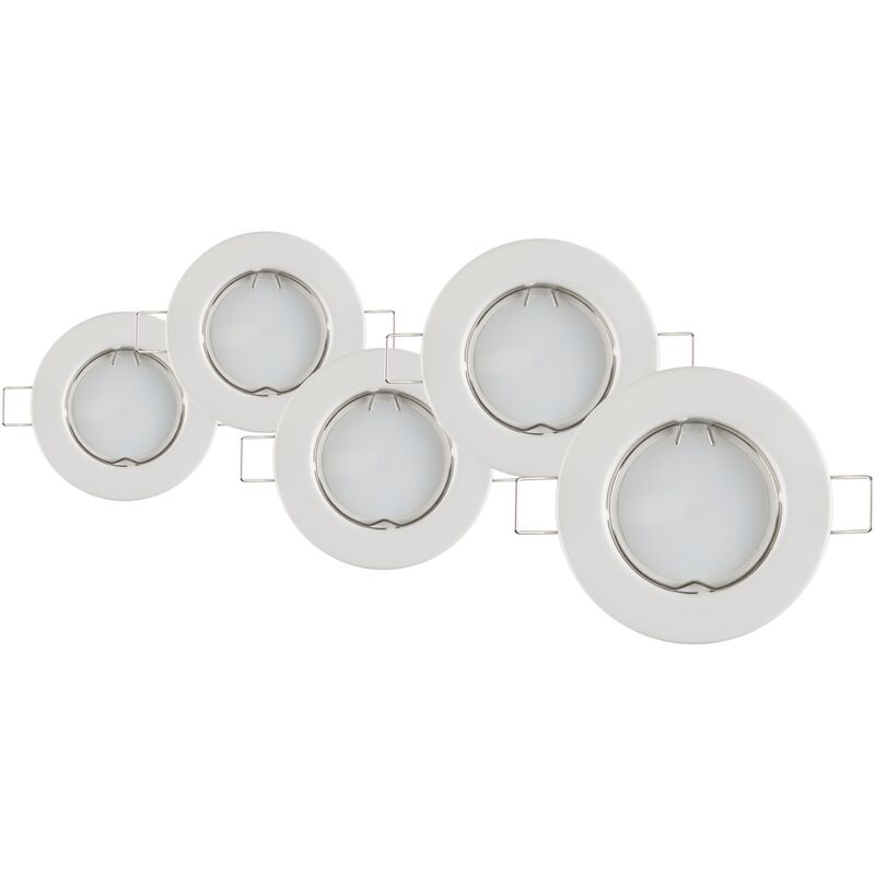 

Foco empotrado de Baseline LED GU10 fijo 230 lúmenes 5x4W 110° redondo blanco