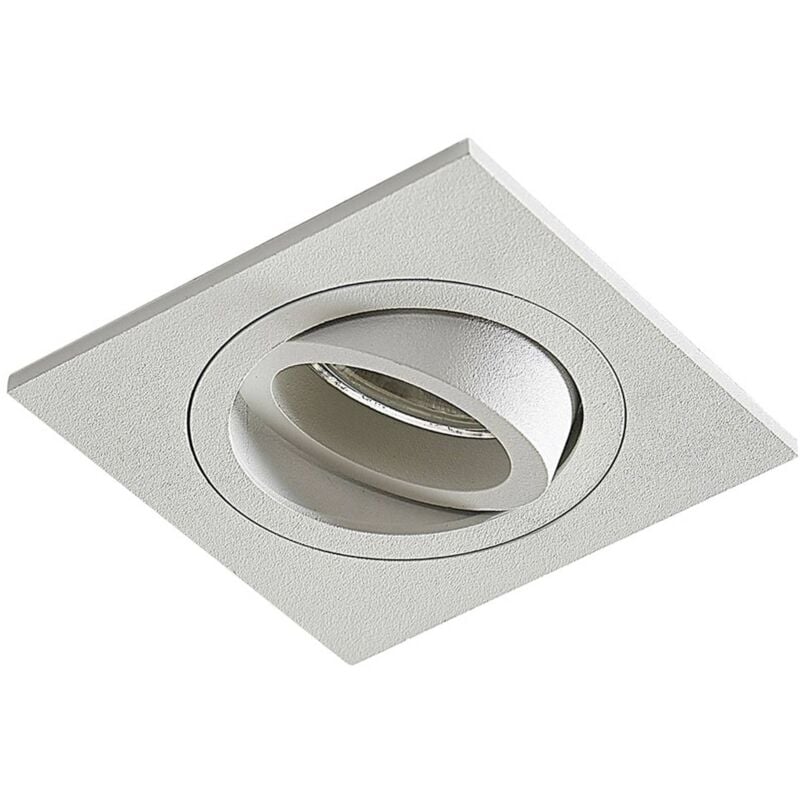 

Foco empotrado Enne angular y con acabado blanco