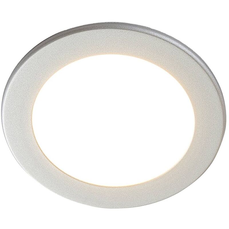 

Foco empotrado LED Joki plata 3000K redondo 17cm