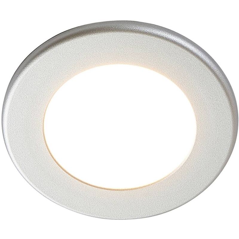 

Foco empotrado LED Joki plata 3000K redondo 11,5cm