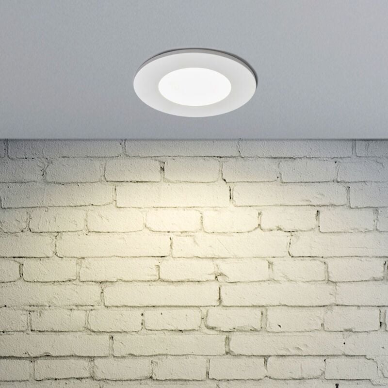 

Foco empotrado LED Kamilla, blanco, IP65, 7W