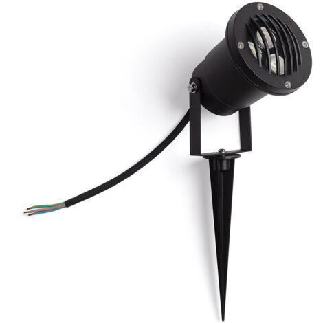 Foco Exterior LED 3W con Pincho Gotham 3000K Blanco Cálido