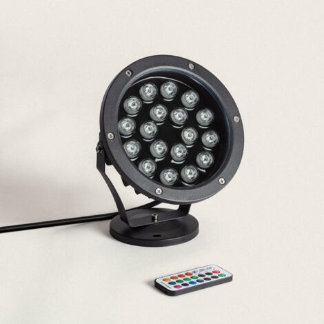 Foco Exterior LED 36W IP67 con Pincho Colmar