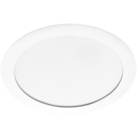 Foco Flat Led empotrado Fosnova Disano 12W 4000K 1000lm IP20 Blanco 2215951200
