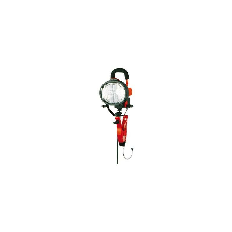 

Foco halógeno 250W Rojo profesional con pinza