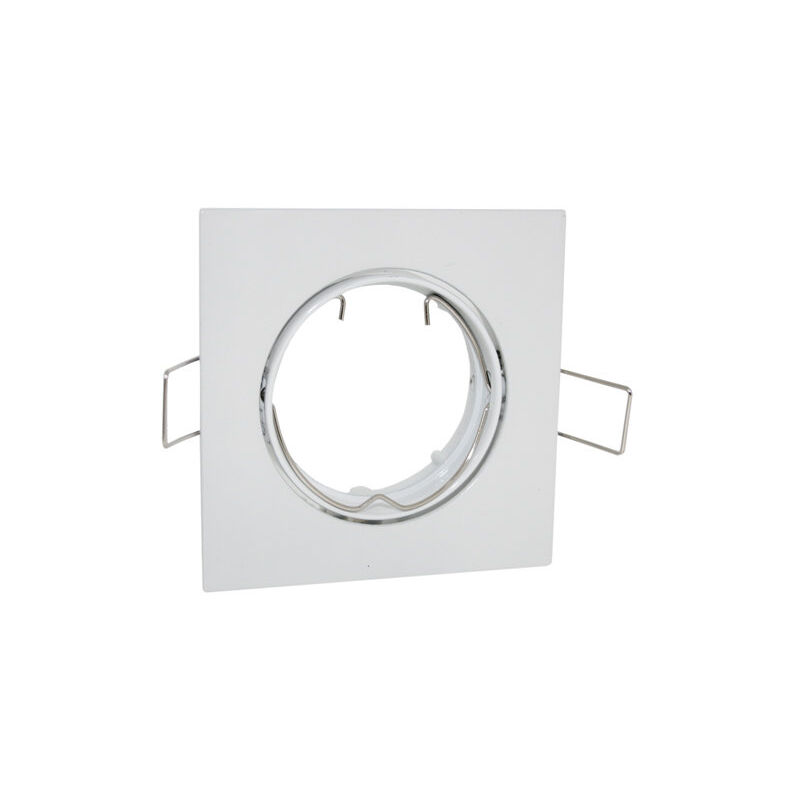 

Aro embellecedor Bombilla GU10 Cuadrado Blanco 12.672/BC/Z/B 8430552116607