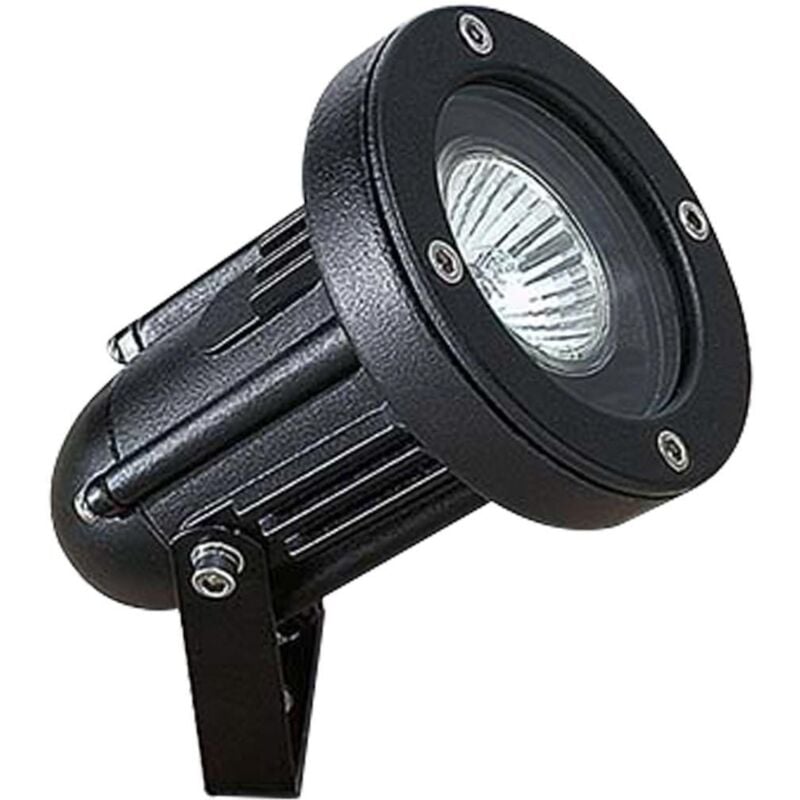 Efectoled - Foco Exterior Superficie Suelo Helio Aluminium para Bombilla GU10 LEDS-C4 05-9640-05-37 Gris
