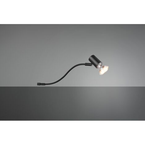 Foco Jade Espejo Orientable Negro IP44 Trio Lighting