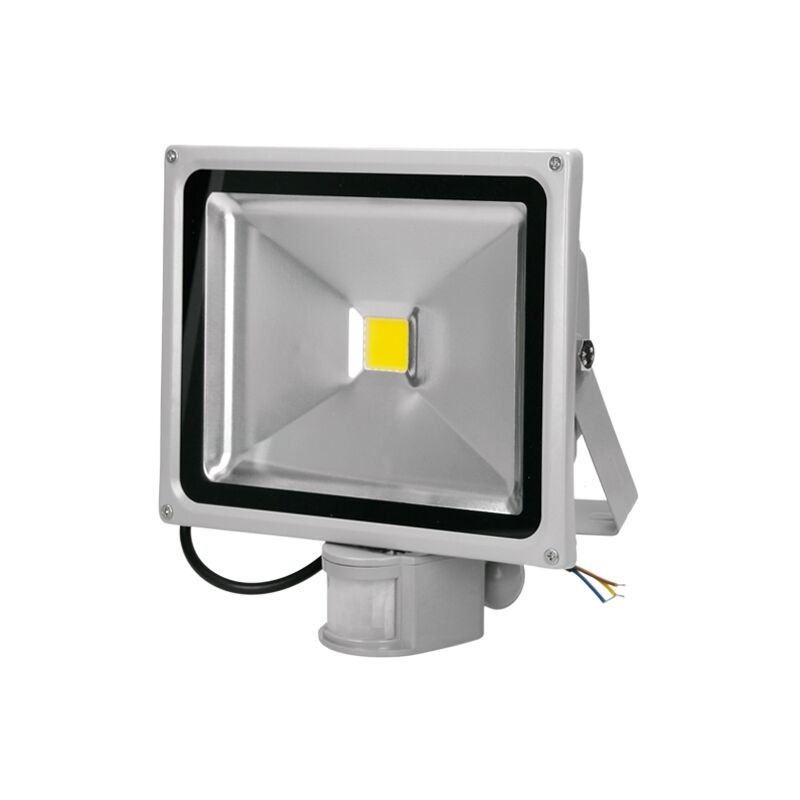 

Foco lámpara proyector LED reflector 30W blanca cálida 3000K sensor movimiento