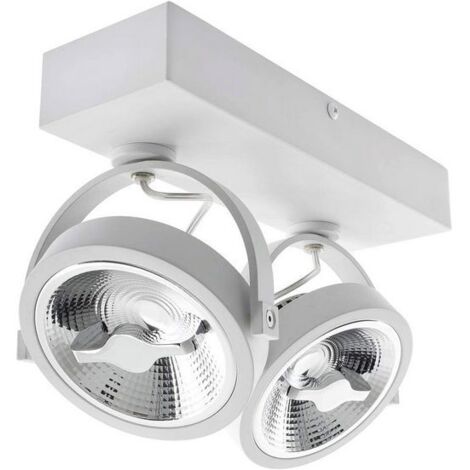 Foco LED 30W CREE de Superficie Direccionable AR111 Regulable Blanco 3000K Blanco Cálido