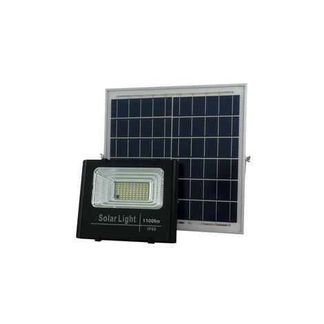Foco Led 40w A Batería Con Placa Solar Ip65 Con Sensor Pir 81.765/40/s/sol