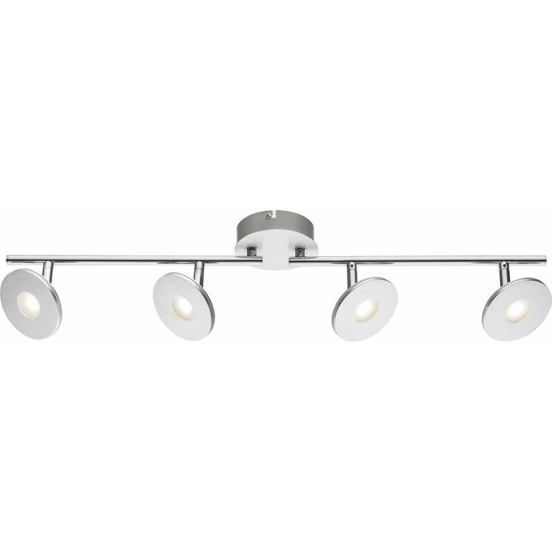 

Globo - Foco LED, 4x LED á 6W incl., Móvil, opal