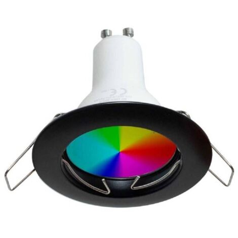 Foco LED empotrable redondo, lámpara de 3W y 8 colores, 220V, 230V