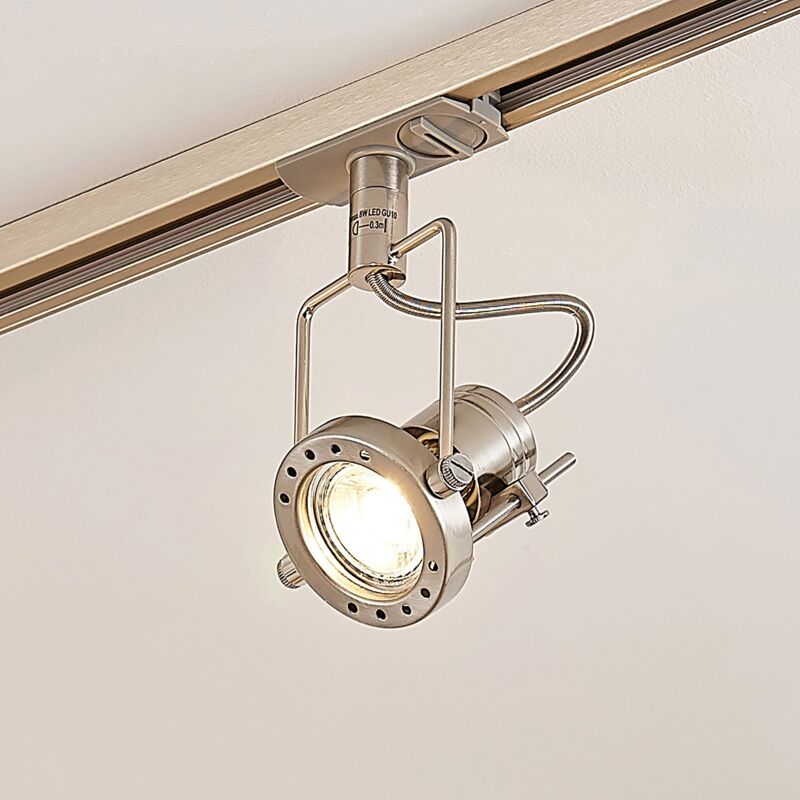 

Arcchio - Foco LED Arika para sistema de riel 1 fase níquel