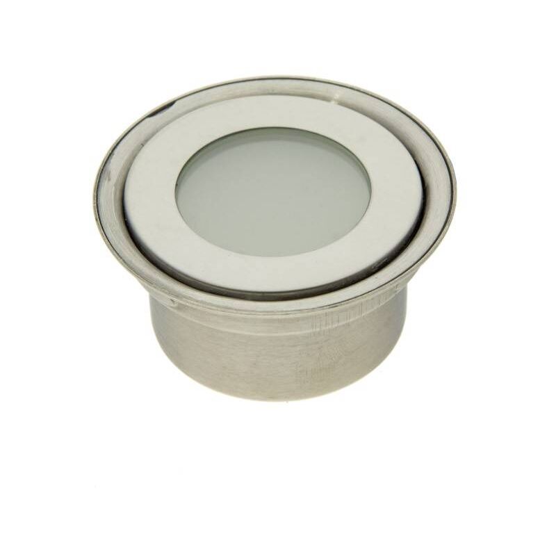 

Foco LED baliza empotrable en suelo 0,5W 12V-DC IP67 | Blanco Neutro