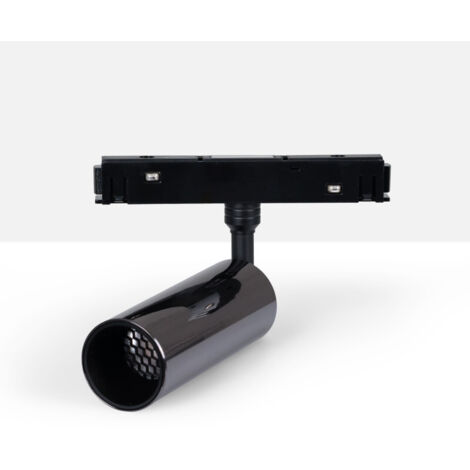 Foco LED carril magnético 7W 48V gris 2700K