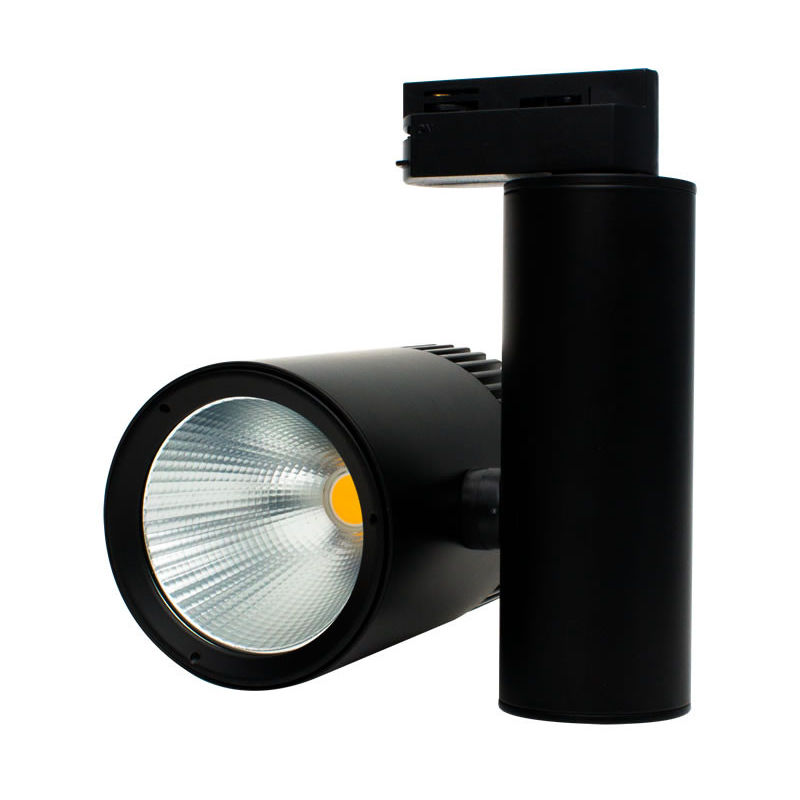 

Faktorled - Foco led carril monofasico 30w p negro 4000k blanco neutro