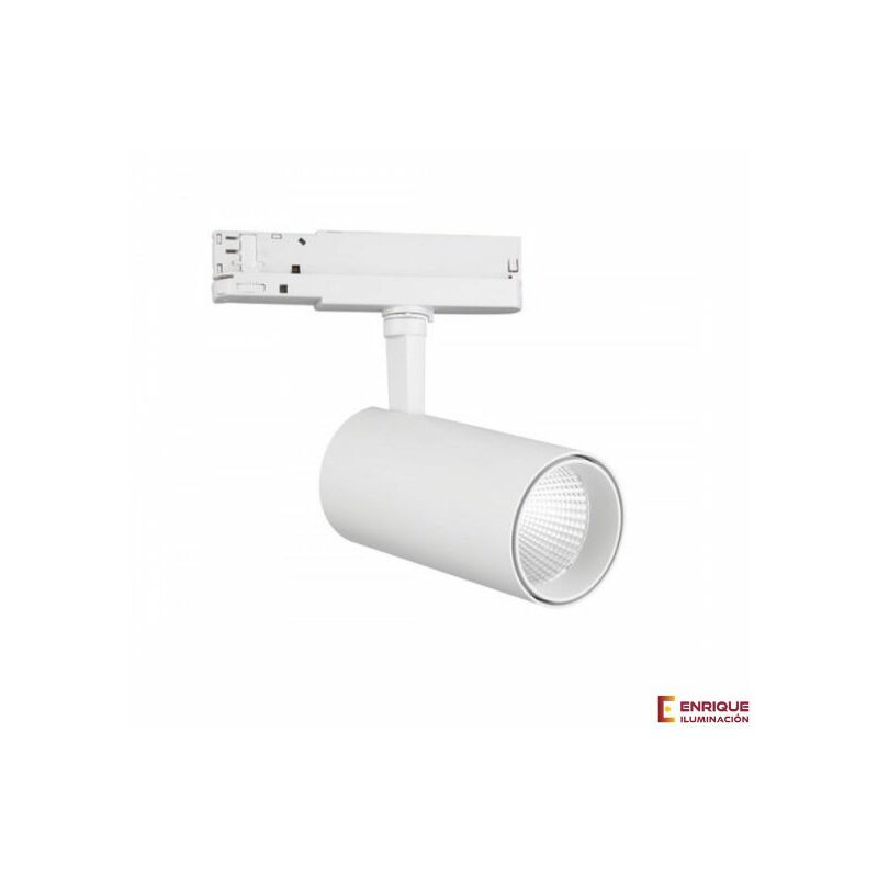 

Foco led carril trifásico Fiji de Mantra | Blanco 30W 4000K