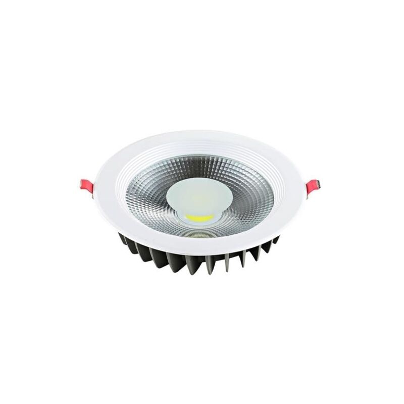 

Foco LED COB downlight redondo blanco 30 W