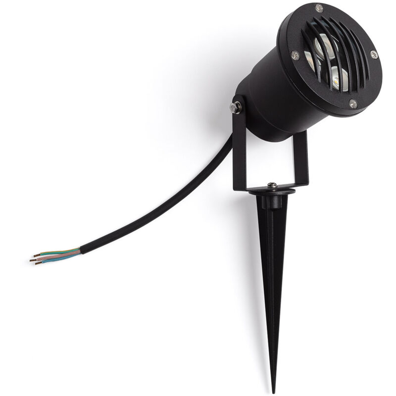 

Foco LED con Pincho Gotham 3W Blanco Cálido 3000K . - Blanco Cálido 3000K