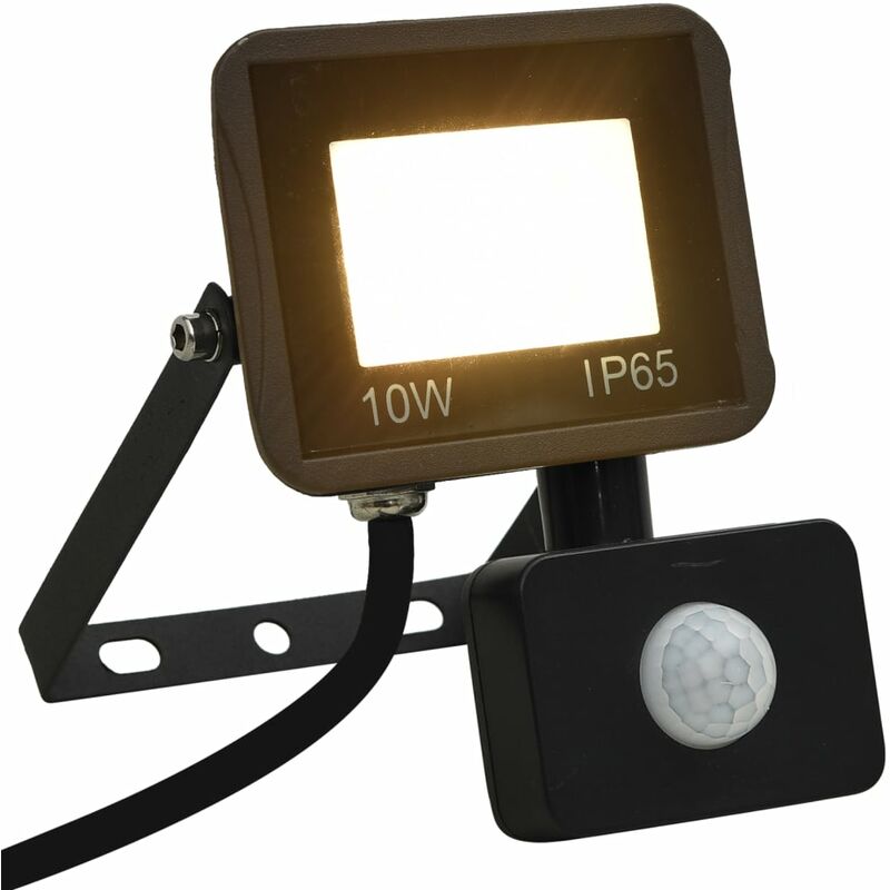 

Foco LED con sensor 10 W blanco cálido