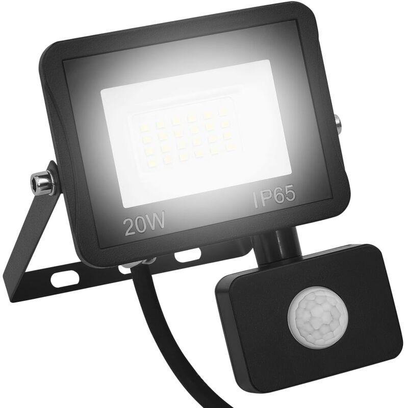 

Foco LED con sensor 20 W blanco frío